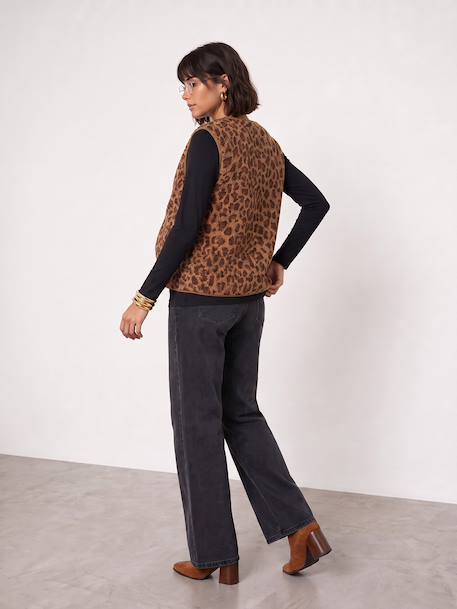 Maternity and nursing cardigan brown 