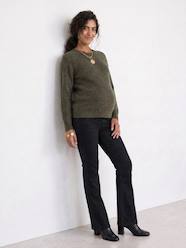 Maternity-Slim flared maternity jeans