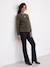 Slim flared maternity jeans black 