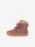 Girls' MINNI SUEDE FRODDO boots fuchsia+old rose+petrol blue 