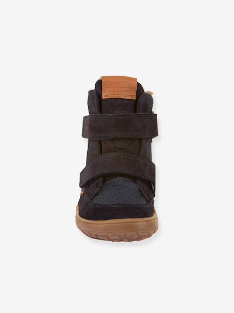 Barefoot TEX WINTER FRODDO children's winter boots black+bordeaux red+night blue+olive+slate grey 