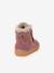 Girls' MINNI SUEDE FRODDO boots fuchsia+old rose+petrol blue 