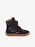 Barefoot TEX WINTER FRODDO children's winter boots black+bordeaux red+night blue+olive+slate grey 
