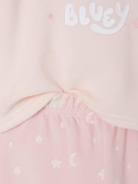 Bluey pyjamas for girls pale pink 