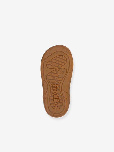 Children's MINNI SUEDE LACES FRODDO boots caramel+old rose 