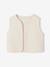 3-piece dress set for girls ecru+mauve 