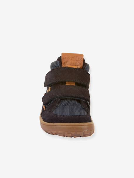 BAREFOOT TEX AUTUMN Froddo touch-fastening shoes for children bordeaux red+night blue+olive+violet 