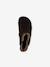 Barefoot TEX SUEDE FRODDO children's boots black+bordeaux red+gold+grey 