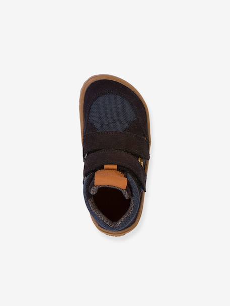 BAREFOOT TEX AUTUMN Froddo touch-fastening shoes for children bordeaux red+night blue+olive+violet 