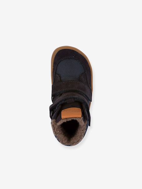 Barefoot TEX WINTER FRODDO children's winter boots black+bordeaux red+night blue+olive+slate grey 