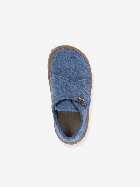 Barefoot slippers for children BAREFOOT WOOLY Froddo beige+denim blue+fuchsia+marl grey+night blue 