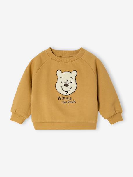 Winnie the Pooh outfit set for baby boys curry yellow 