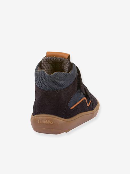BAREFOOT TEX AUTUMN Froddo touch-fastening shoes for children bordeaux red+night blue+olive+violet 