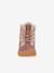 Children's MINNI SUEDE LACES FRODDO boots caramel+old rose 