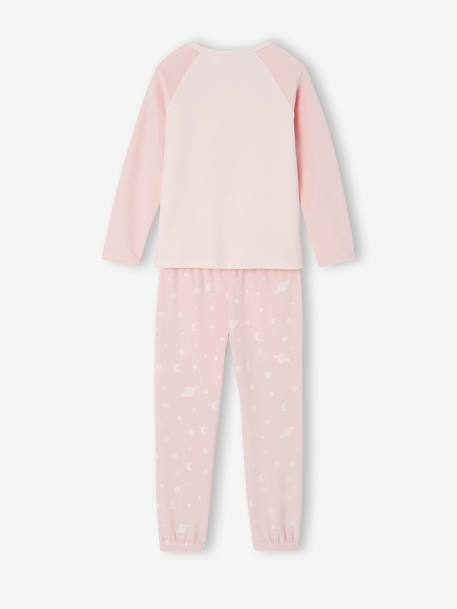 Bluey pyjamas for girls pale pink 