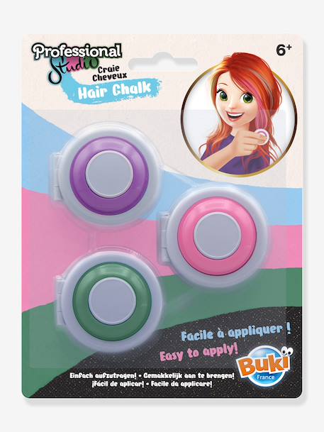Hair chalks BUKI multicoloured 