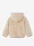 Hooded fleece sweatshirt for boys white 