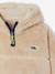 Hooded fleece sweatshirt for boys white 