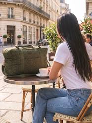 -Leopard Changing Bag, Canvas Club