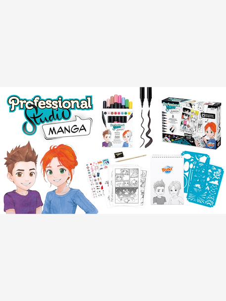 Professional manga studio BUKI multicoloured 