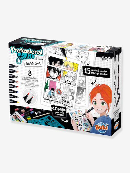 Professional manga studio BUKI multicoloured 