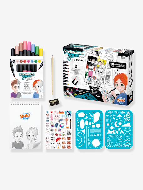 Professional manga studio BUKI multicoloured 