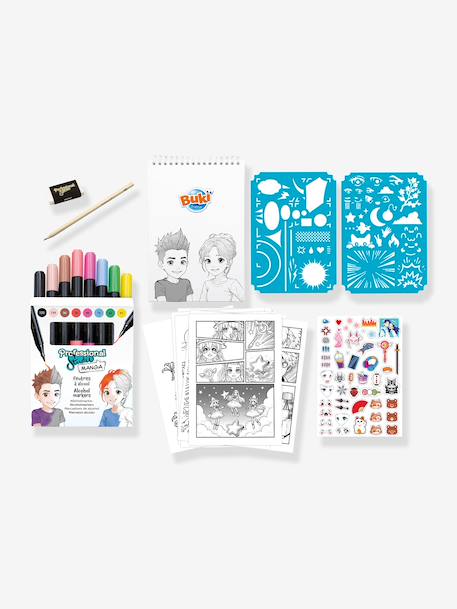 Professional manga studio BUKI multicoloured 