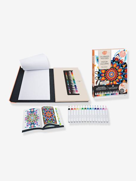 Mystery mandala colouring BUKI multicoloured 