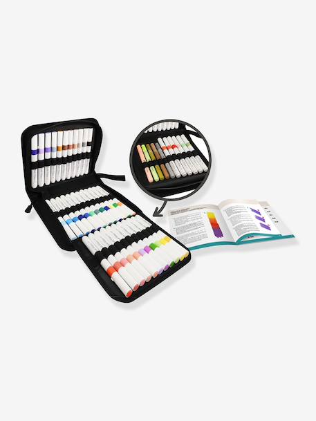 Case of 45 acrylic markers BUKI multicoloured 