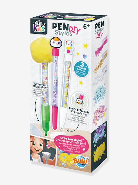 Kawaii DIY pens BUKI multicoloured 