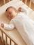 Velour maternity baby sleep bag ecru 