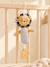 Sensory hanging rattle - lion brown 