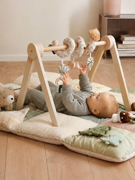 FSC®-certified wooden activity arch wood 
