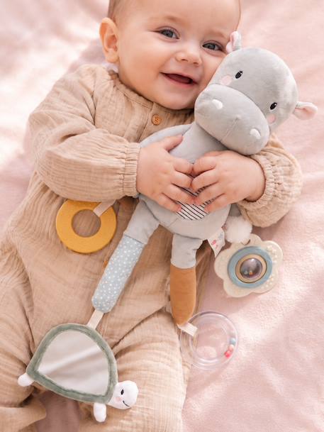 Hanging activity soft toy TANZANIE grey 
