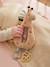 Giraffe rain stick rattle yellow 