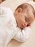 Velour maternity baby sleep bag ecru 