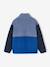 Long-Sleeved Fleece Sweatshirt for Boys blue+green 