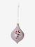 Pack of 10 Christmas tree baubles multicoloured 