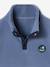 Long-Sleeved Fleece Sweatshirt for Boys blue+green 