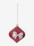 Pack of 10 Christmas tree baubles multicoloured 