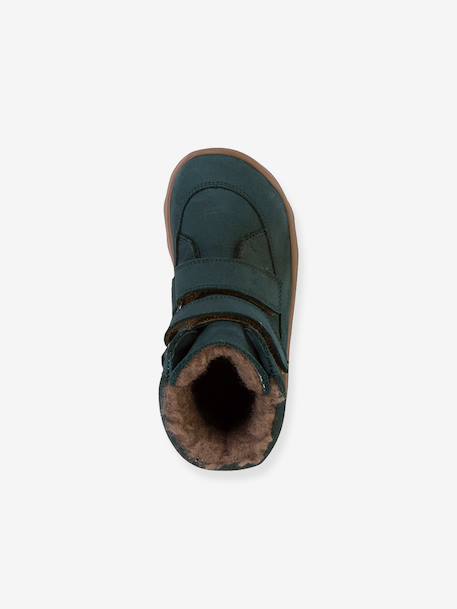 ZERU TEX WINTER BAREFOOT FRODDO barefoot boots for children deep blue+golden pink+petrol blue 