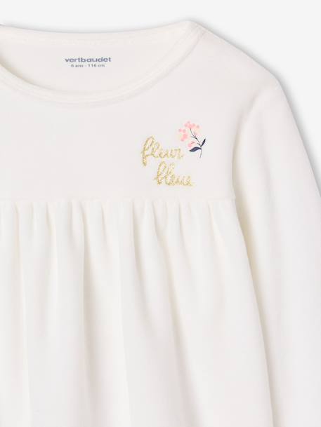 Pack of 2 pyjamas for girls old rose 