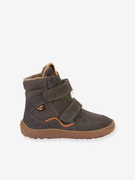 Barefoot TEX WINTER FRODDO children's winter boots black+bordeaux red+night blue+olive+slate grey 