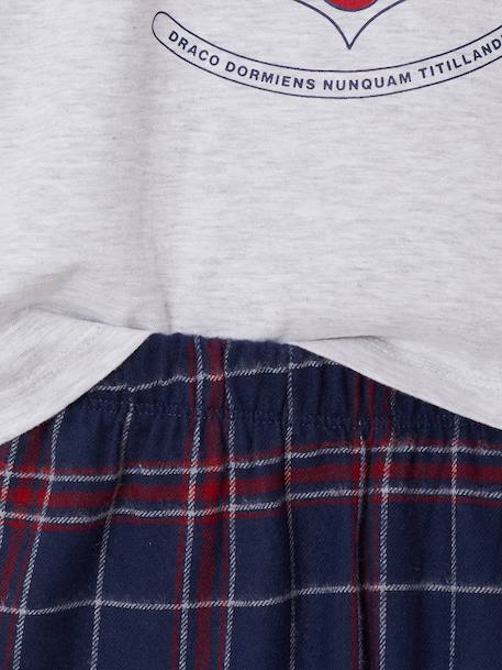 Harry Potter long-sleeved pyjamas for boys marl grey 