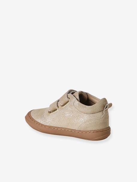 Soft Leather Ankle Boots for Babies, Designed for First Steps bronze+gold+golden yellow+mauve+old rose+printed beige+printed blue+printed green+printed pink+rose+rosy+set pink+turquoise 