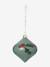 Pack of 10 Christmas tree baubles multicoloured 