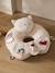 Cushion for Babies, Designed for Discovery brown+ecru+Enchanted Forest+red+white 