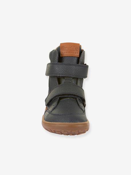Children's barefoot winter shoes BAREFOOT TEX WINTER Froddo brown+night blue 