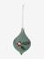 Pack of 10 Christmas tree baubles multicoloured 