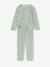 Pack of 2 pyjamas for girls old rose 